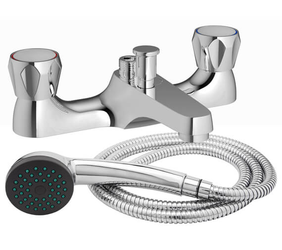 AquaFlow Entree Polished Chrome Bath Shower Mixer Tap BIQEN02