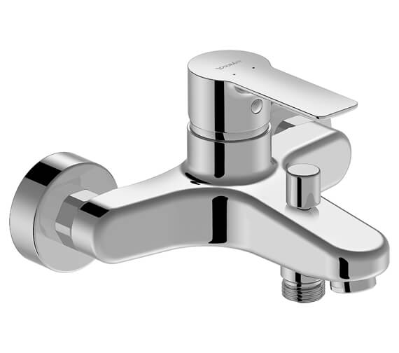 Duravit A.1 Single Lever Chrome Bath Shower Mixer Tap With Diverter ...