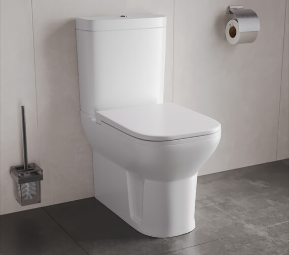 VitrA S20 White Fully Back To Wall Close Coupled WC Pan With Cistern