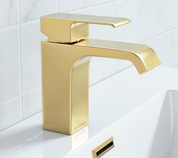 Single Lever Basin Mixer Taps Brass Finish