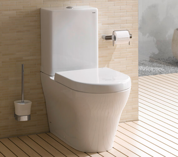 Toto MH 392 x 704mm Close Coupled Washdown WC Rimless Pan CW161Y