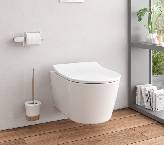 Toto RP White Wall-Hung Rimless WC Pan And Soft Close Seat - CW552Y|TC513Q.