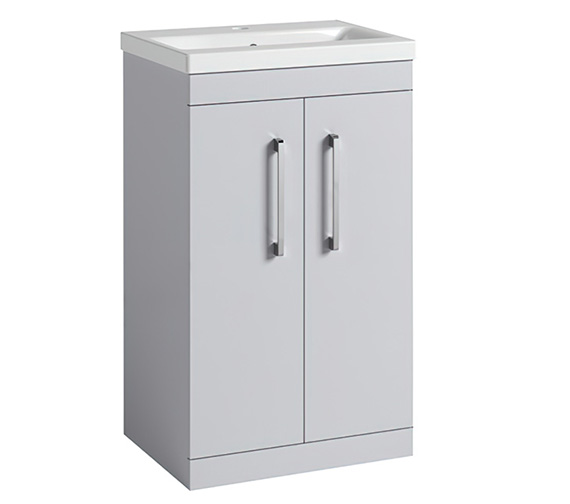 Essential Montana 500mm 2 Door Floor Standing Unit And Basin