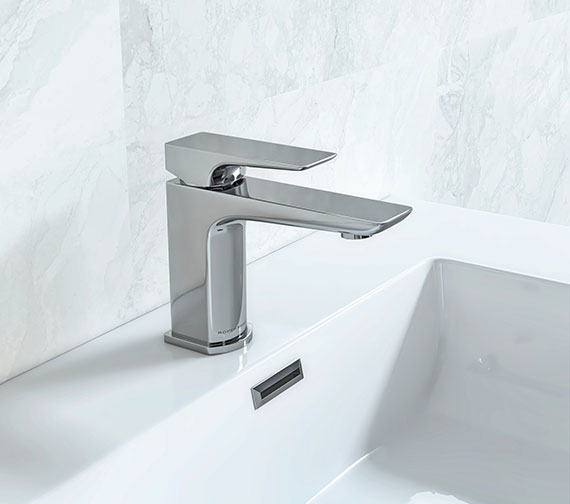 Roper Rhodes Elate Single Lever Basin Mixer Tap With Click Waste | T241102.