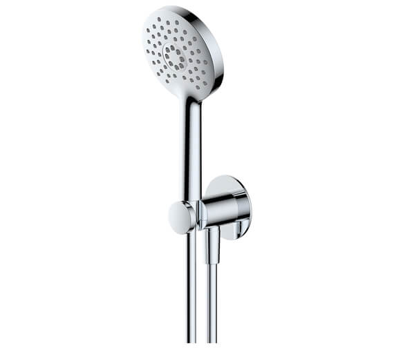 Rak Petit Round Chrome Wall Mounted Hand Shower With Bracket