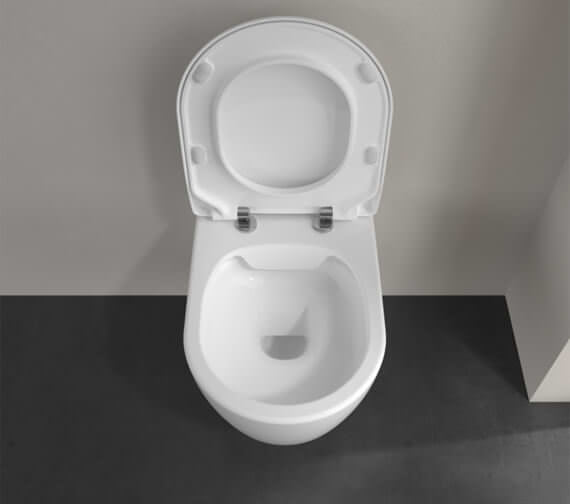 Villeroy And Boch Avento 370mm x 530mm WallHung Rimless Toilet Pan