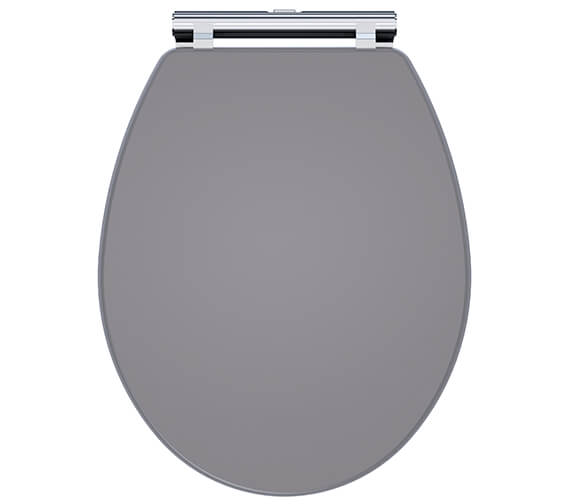 Nuie Classique 350 x 451mm Soft-Close Wooden Toilet Seat - CLA199