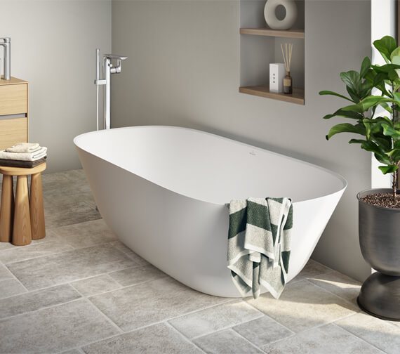 Villeroy And Boch Theano Original Edition Freestanding Oval Bath.