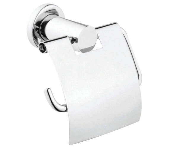 VitrA Ilia Toilet Roll Holder Chrome With Cover