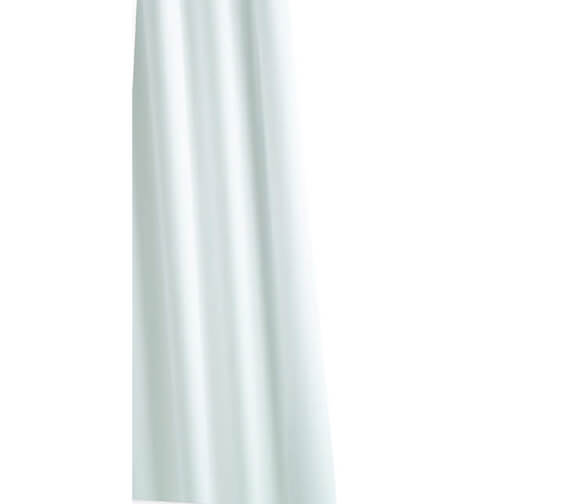 Croydex Special Textile Shower Curtain Above 1800mm White
