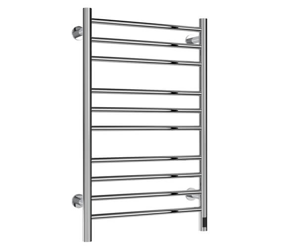 Reina Arnage 500mm Wide Dry Electric Polished Stainless Steel Radiator