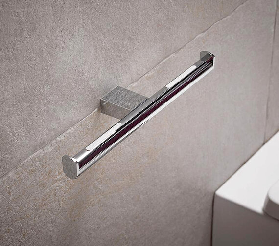 Keuco Plan Chrome Double Toilet Roll Holder 14963010003