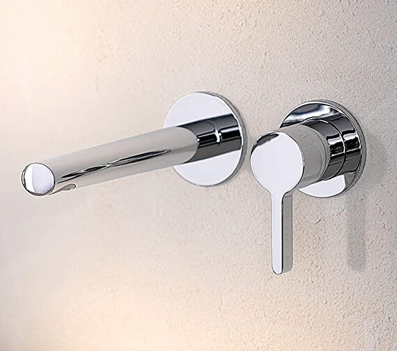 Keuco Edition 400 WallMounted Single Lever Basin Mixer Tap Chrome