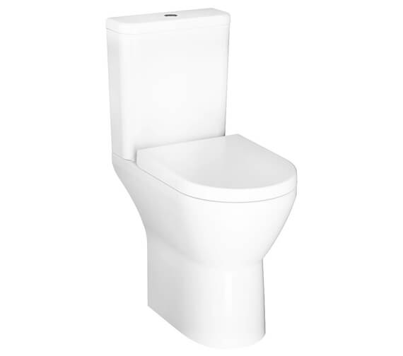 VitrA Integra 620mm Rim-ex Close Coupled Comfort Height WC Pan And Cistern