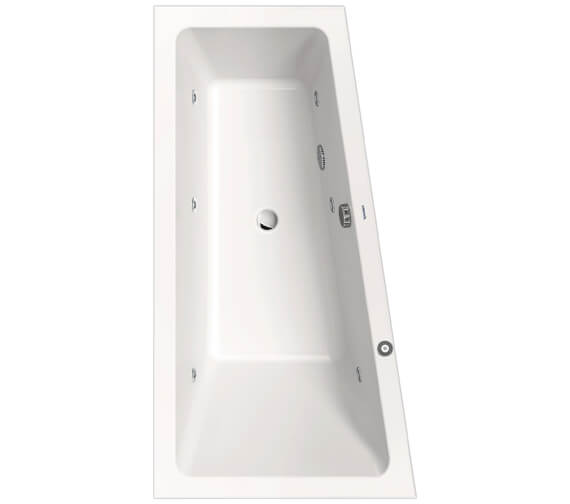 Duravit No.1 1600 x 850mm Double Ended Whirlpool Built In Bath