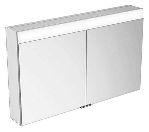 Keuco Edition 400 Wall-Mounted 2-Door Mirror Cabinet With LED Light And Mirror Heating