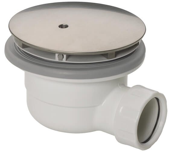 Crosswater High Flow Silver Shower Waste - STHFW6190