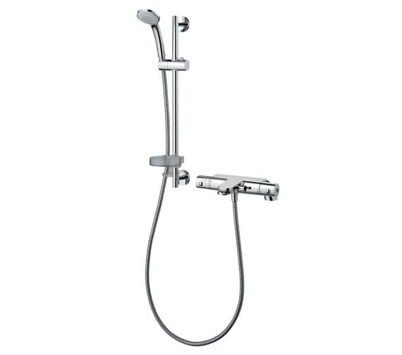 Ideal Standard Alto Ecotherm Thermostatic Bath Shower Mixer Pack With Idealrain Kit