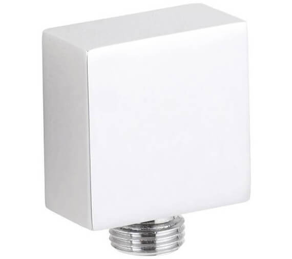 Hudson Reed Chrome Square Outlet Elbow