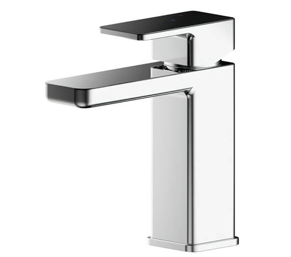 Nuie Eco Mono Basin Mixer Tap With Push Button Waste