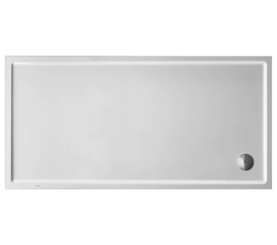 Duravit Starck 1800 x 800mm White Slimline Shower Tray - 720240