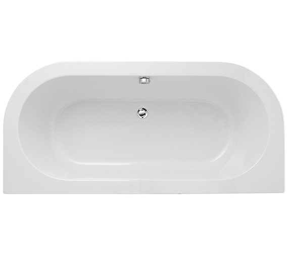 Joseph Miles Decadence 1700 x 800mm Back To Wall Double Ended Bath