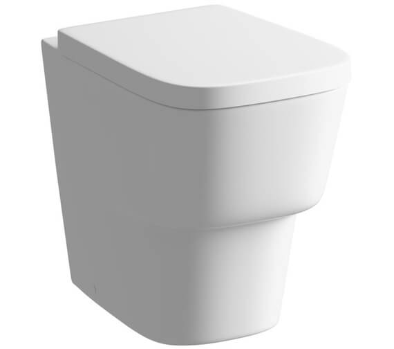 Joseph Miles Amyris Back To Wall White WC Pan With Soft Close Seat