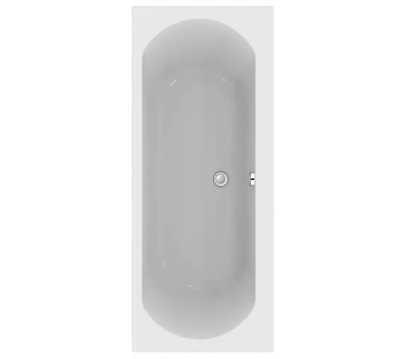 Ideal Standard Tesi 1700 x 700mm White Double-Ended Idealform Plus Bath With No Taphole