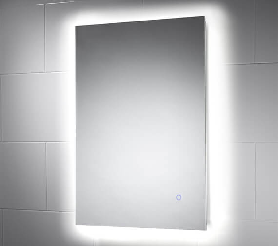 Joseph Miles Apollo 500 x 700mm LED Mirror With Demister Pad