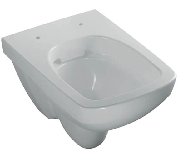 Geberit Selnova Compact Wall-Hung White Washdown WC Pan