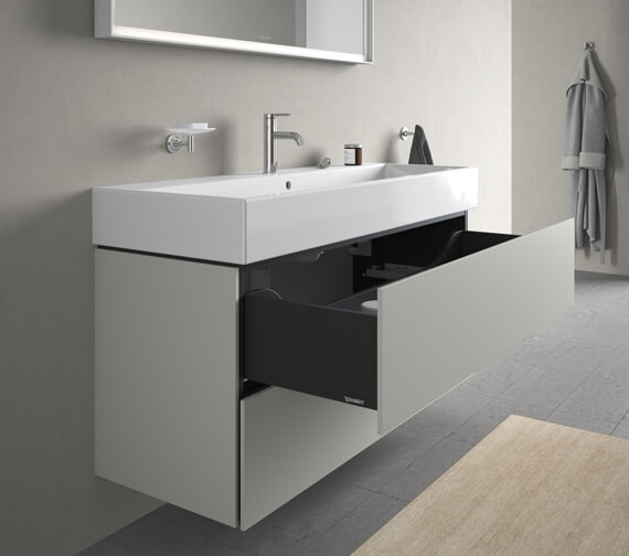 Duravit L-Cube Wall Mounted 2 Drawer Vanity Unit For Vero Air Basin