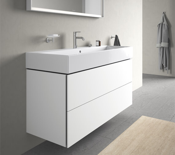 Duravit L-Cube Wall Mounted 2 Drawer Vanity Unit For Vero Air Basin