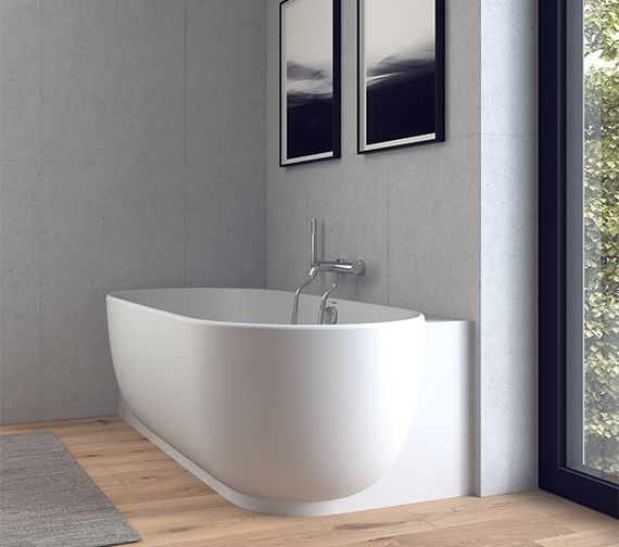 Duravit Luv 1850 x 950mm Corner Left Bathtub