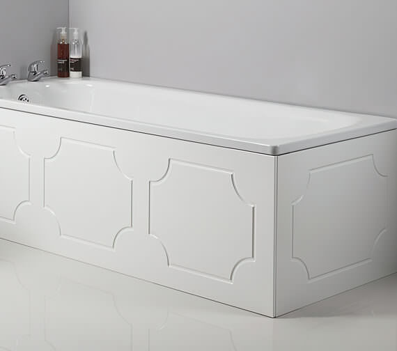 Tavistock Milton 1500mm White Bath Front Panel