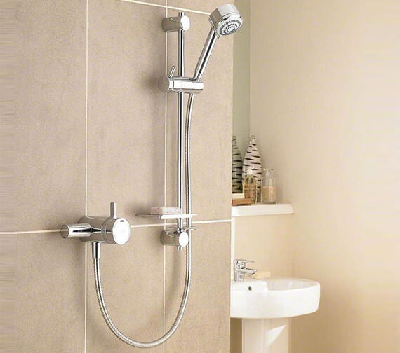 Mira Select Exposed Valve Thermostatic Mixer Shower Chrome