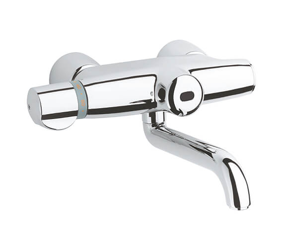 Grohe Europlus E Infrared Electronic Wash Basin Chrome Thermostat Tap