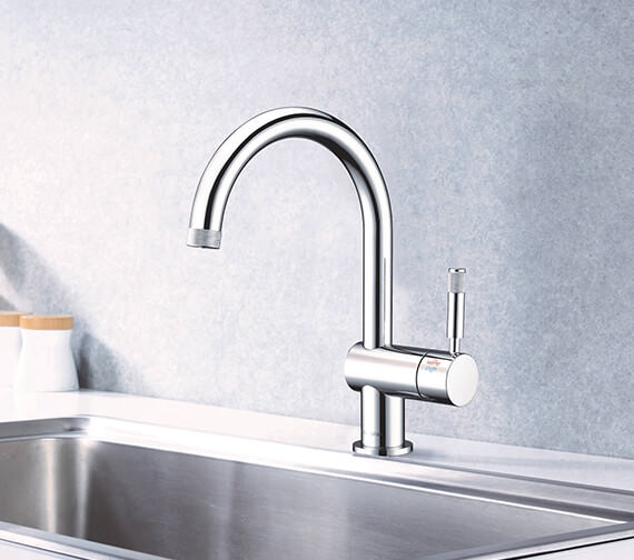 Clearwater Hotshot Hot And Cold Kitchen Sink Mixer Tap
