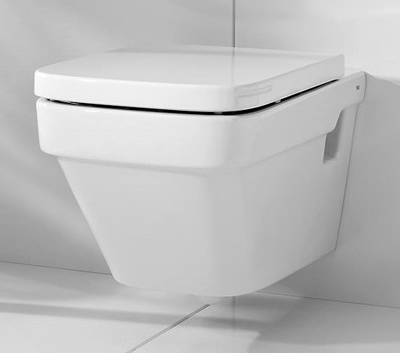 Roca Dama-N Compact Wall Hung White WC Pan 500mm - 346788000