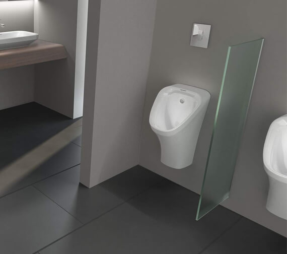 Duravit DuraStyle 300 x 340mm Rimless Urinal With Concealed Inlet