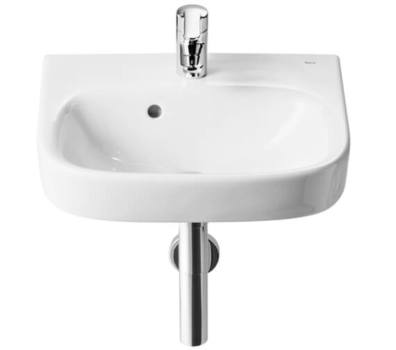 Roca Debba White 350 x 300mm Wall Hung Basin With 1 Tap Hole