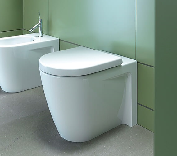 Duravit Starck 2 370 x 570mm White Floor Standing Toilet