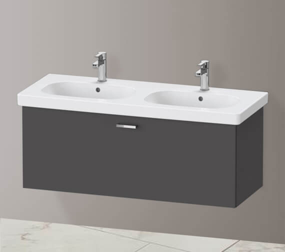 Duravit XBase 1150mm 1 Pull Out Compartment Vanity Unit For D-Code Basin