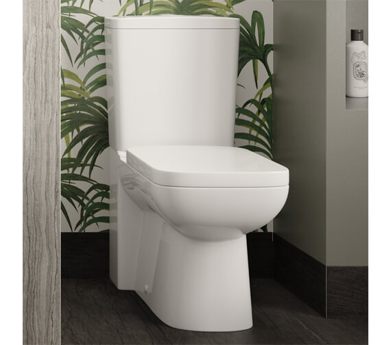 Hudson Reed Arlo Closed Coupled WC Pan With Cistern And Soft-Close Seat