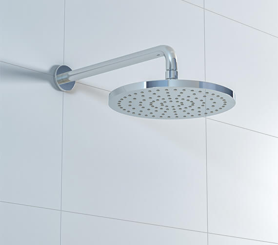 Vado Saturn 254mm Single Function Round Fixed Shower Head
