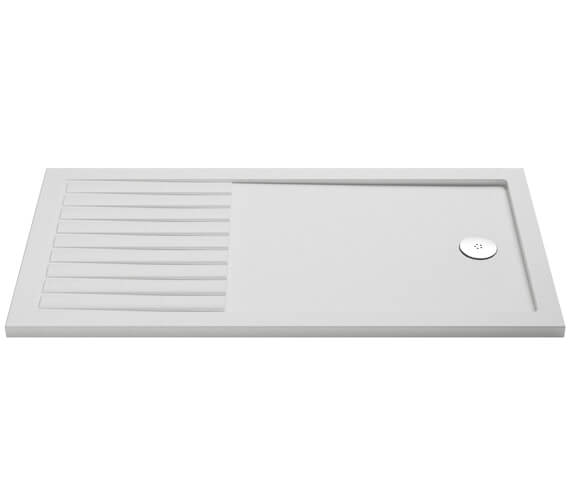 Hudson Reed Pearlstone Rectangular Slip Resistant WalkIn Shower Tray