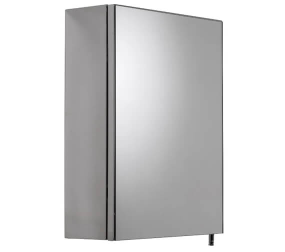 Croydex Avon Stainless Steel Single Door Small Mirror