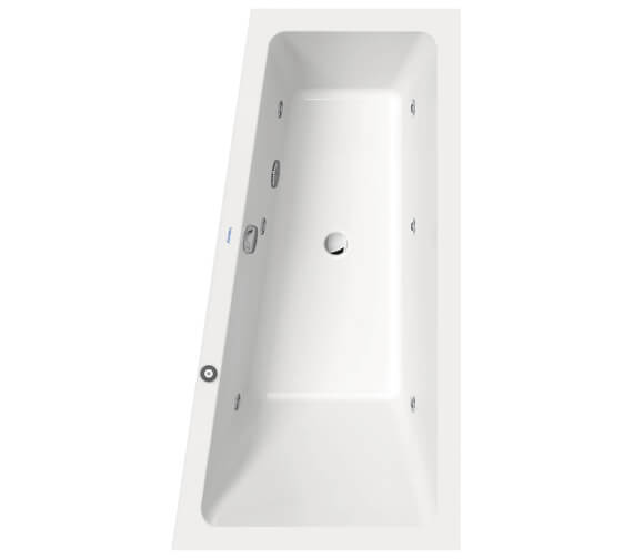 Duravit No.1 1500 x 800mm Double Ended Jet Project Whirlpool Built In Bath 760504000JP1000