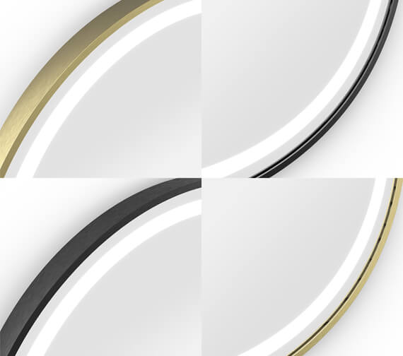 Origins Living Lomax Light 700mm LED Backlit Round Mirror