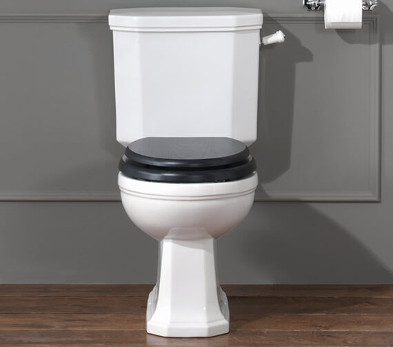 Silverdale Empire Close Coupled WC Pan And Cistern - EMCLOCC6WHI.