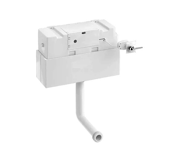 Burlington Dual Flush Concealed Cistern With Riviera Lever